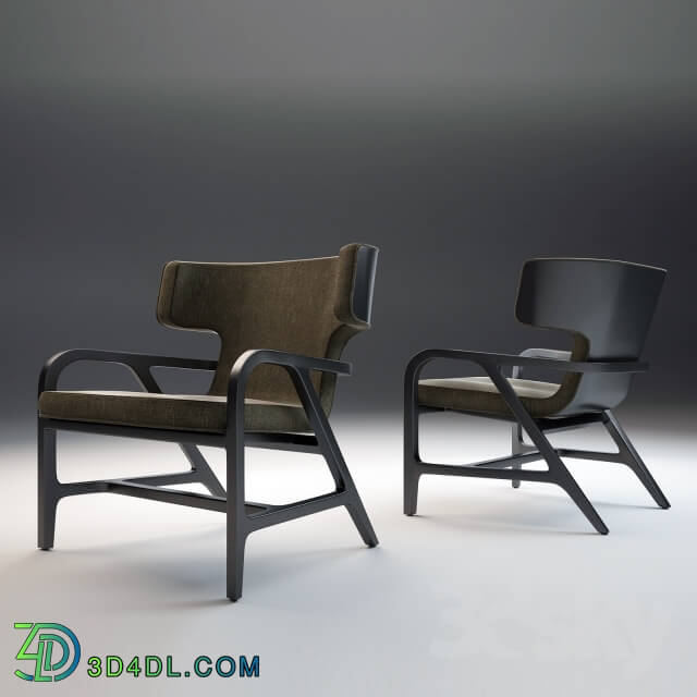 Arm chair - Maxalto_ brand of B _amp_ B Italia