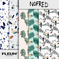 Wall covering - Wallpaper _NOFRED _ FLEUX_ 