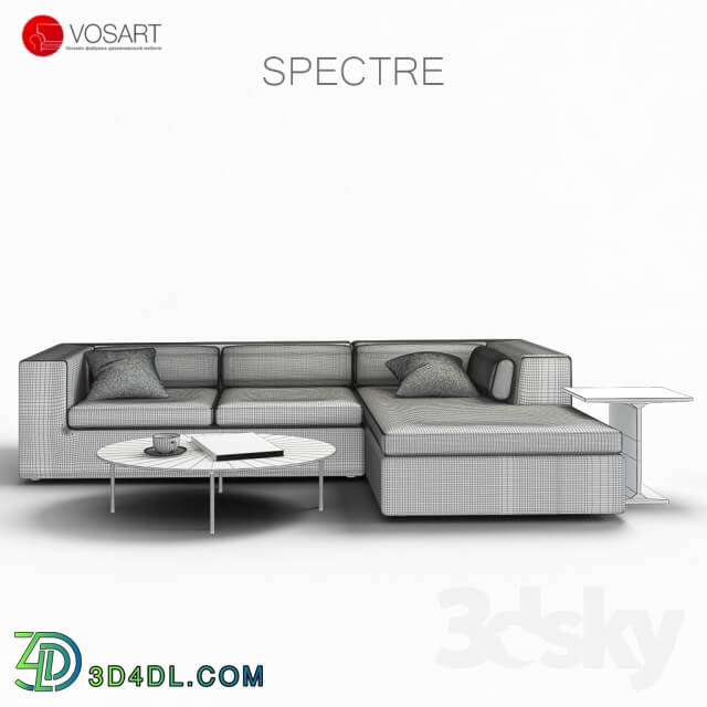 Sofa - Sofa Vosart Spectre