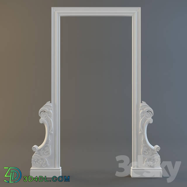 Decorative plaster - Decorative frame opening