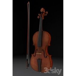 Musical instrument - Violin and bow 