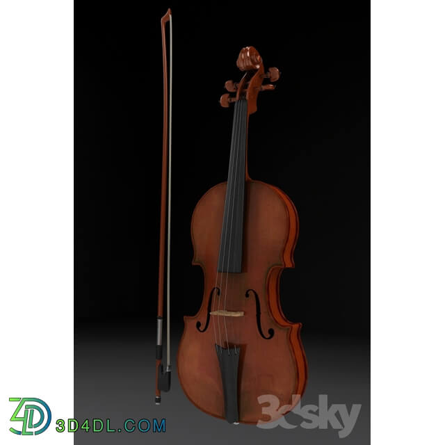 Musical instrument - Violin and bow