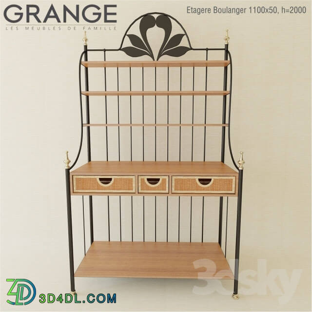 Other - Grange Fer Forge Etagere Boulanger