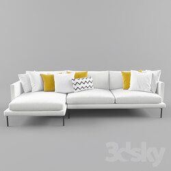 Sofa - Scandinavian minimalistic sofa 