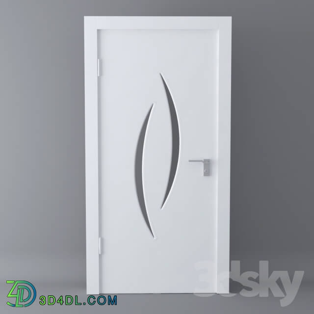 Doors - White door - Modern white door