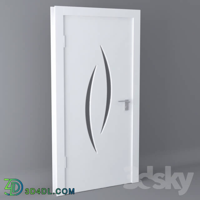 Doors - White door - Modern white door