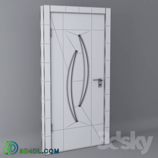 Doors - White door - Modern white door