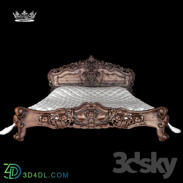 Bed - Rococo Varnish
