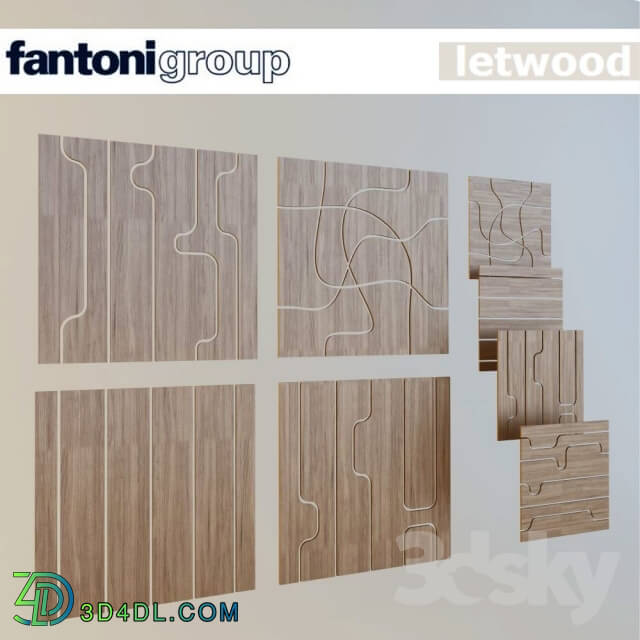 Other decorative objects - Ceiling panels Fantoni - Letwood