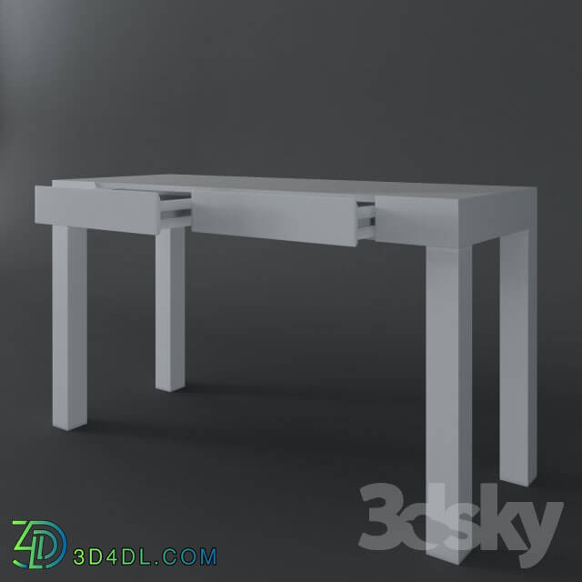 Table - West Elm Parsons Desk White