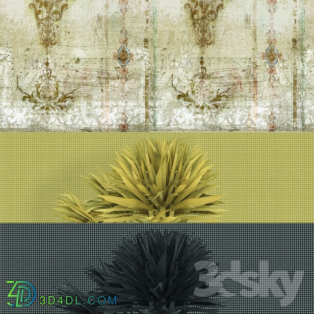 Wall covering - Wall_deco - Contemporary Wallpaper Pack 14