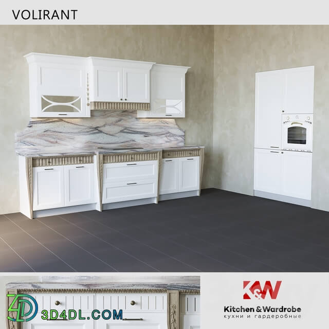 Kitchen - OM _Official 3d Model_ Kitchen Volirant