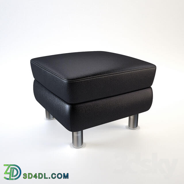 Other soft seating - Black Pouf