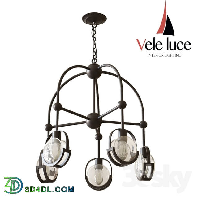 Ceiling light - Suspended chandelier Vele Luce Sambuco VL1222L05