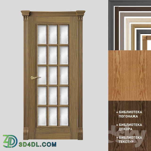 Doors - Alexandrian doors_ the model of Corsica RFacet _the Alexandria collection_