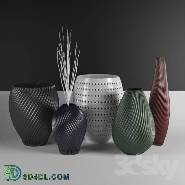 Vase - decorative vase 1048