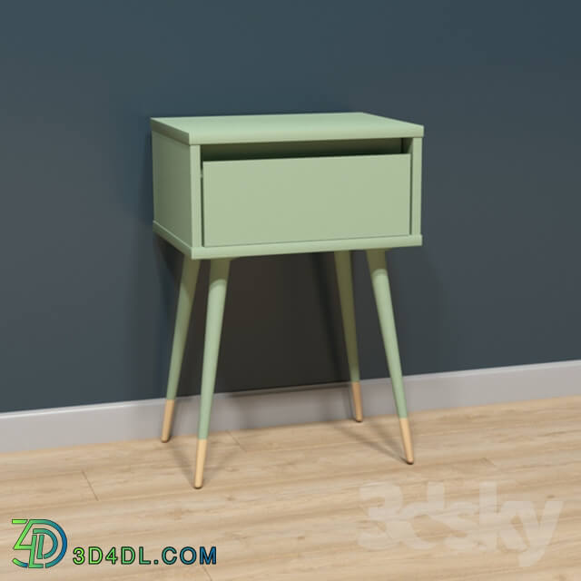 Sideboard _ Chest of drawer - Bedside table with 1 drawer janik gray-green La Redoute Interieurs