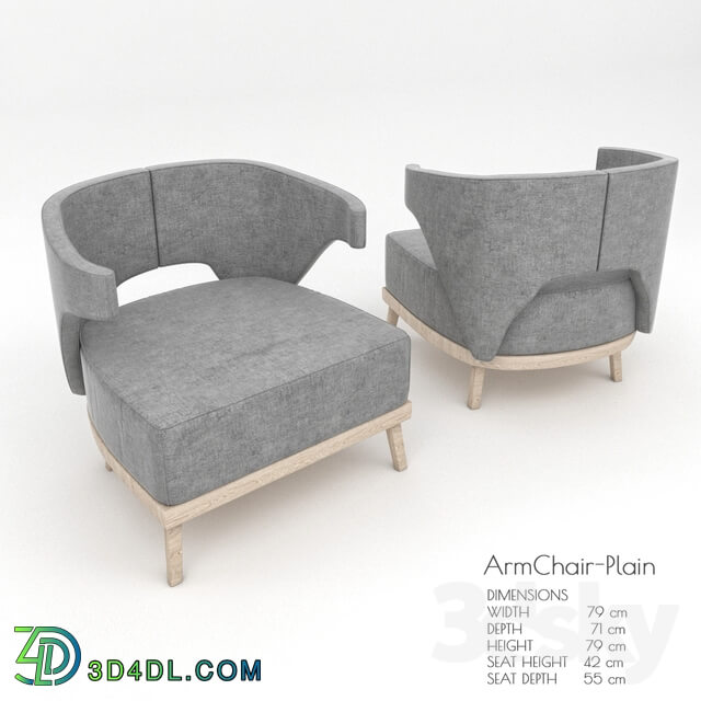 Arm chair - ArmChair-Plain