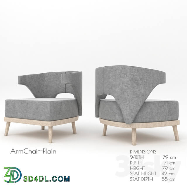 Arm chair - ArmChair-Plain