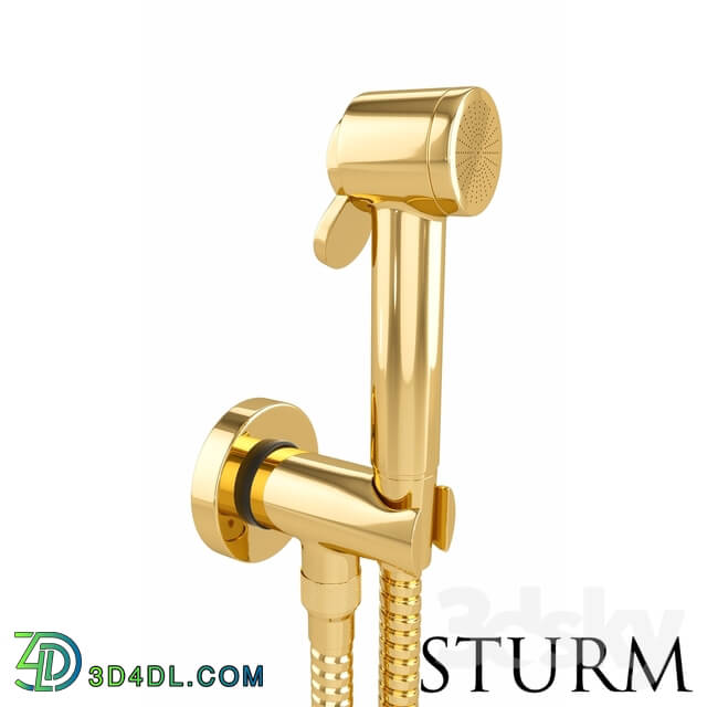 Faucet - Hygienic shower STURM Traum_ color gold