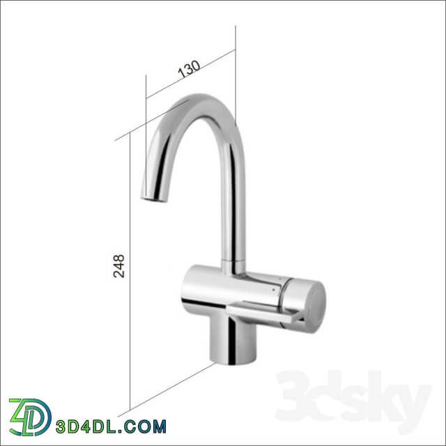 Faucet - Am-Pm Serenity F4082100