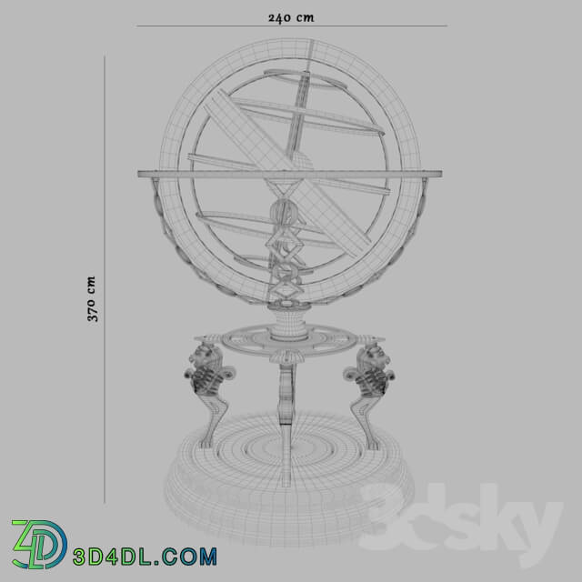 Other decorative objects - Armillary sphere