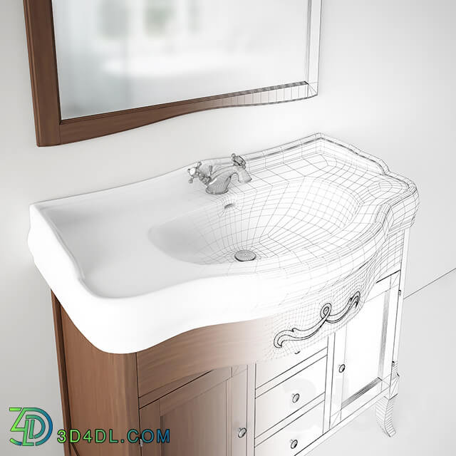 Bathroom furniture - Kerasan retro