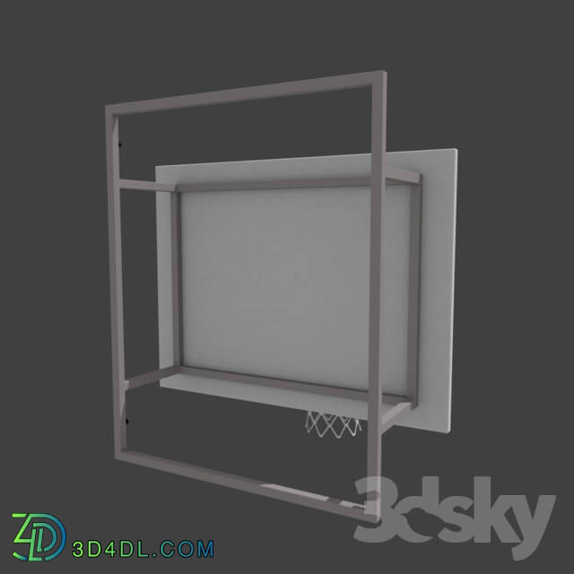 Sports - Basketball backboard with basket