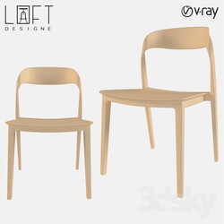 Chair - Chair LoftDesigne 30210 model 