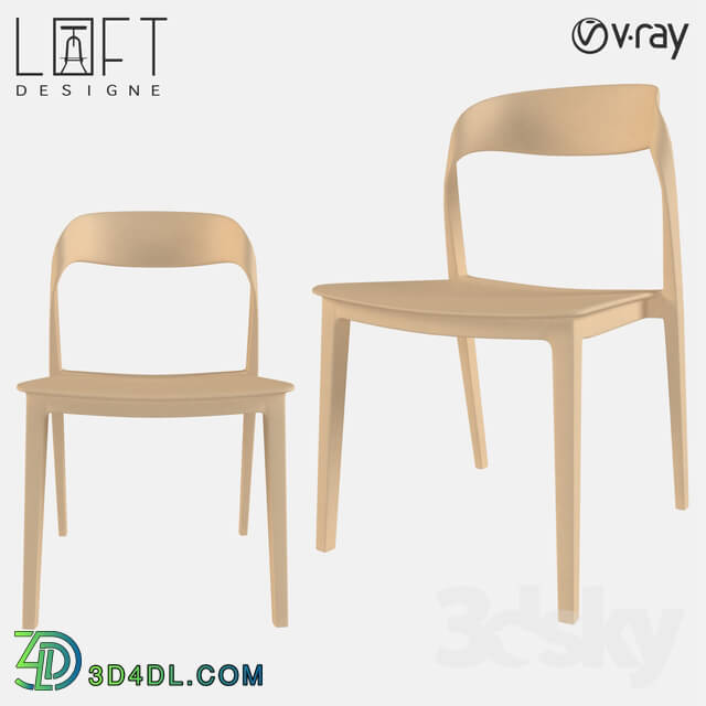 Chair - Chair LoftDesigne 30210 model