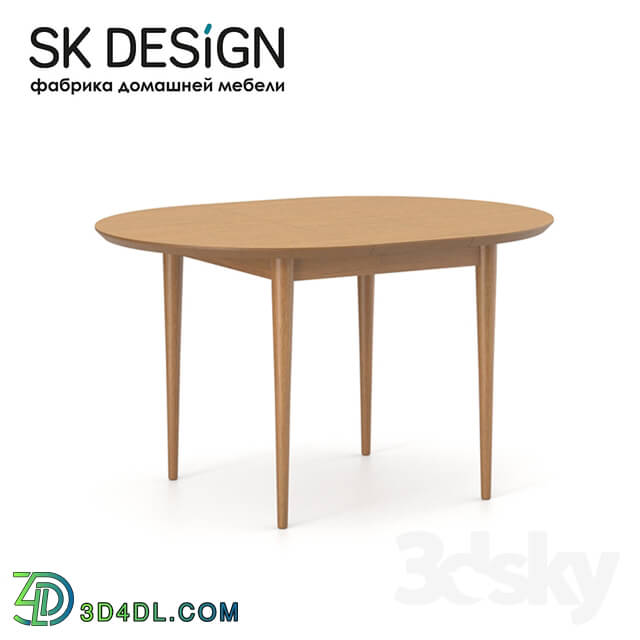 Table - OM Dining Table Moon Light D100