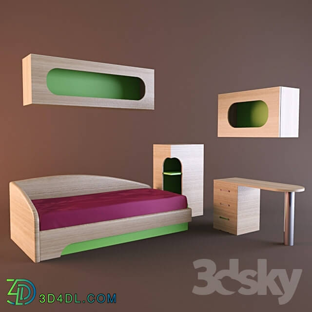 Full furniture set - SBS fresh green