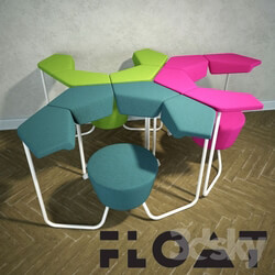 Arm chair - modular chair Float 