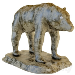 Sculpture - StoneBear statue 