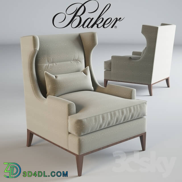 Arm chair - Baker_Westminster Wing Chair No. 6572C