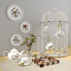 Decorative set - Decorative set of _quot_The Birds_quot_ 