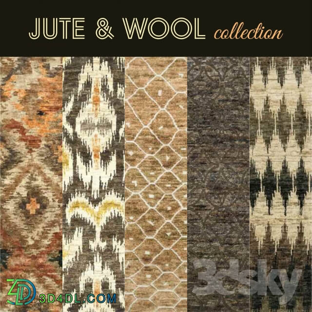 Rug - Carpets Bachfinerugs_ JUTE _ WOOL collection