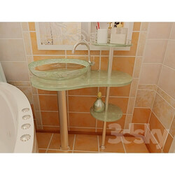 Wash basin - Glass wash basin 