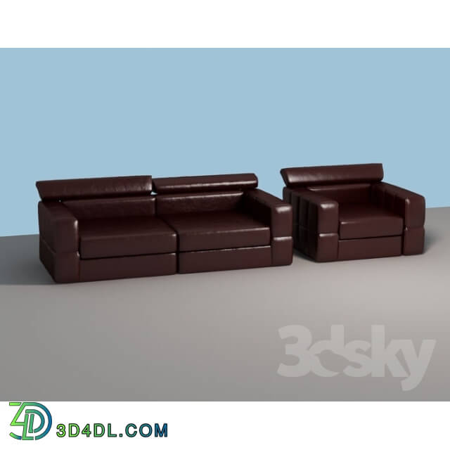 Sofa - Sofa and armchair