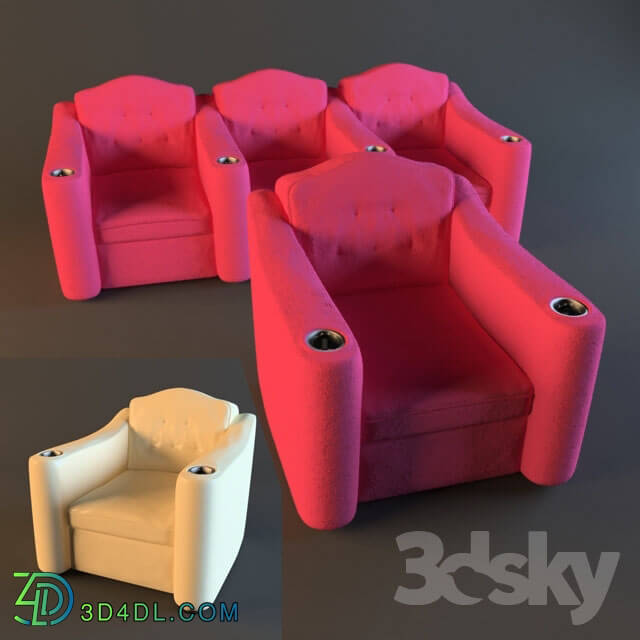 Arm chair - Armchair for the home theatres