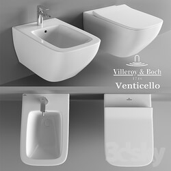 Toilet and Bidet - Villeroy _ Boch Venticello 