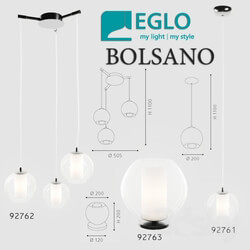 Ceiling light - EGLO BOLSANO 