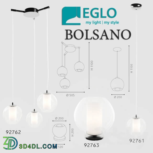 Ceiling light - EGLO BOLSANO