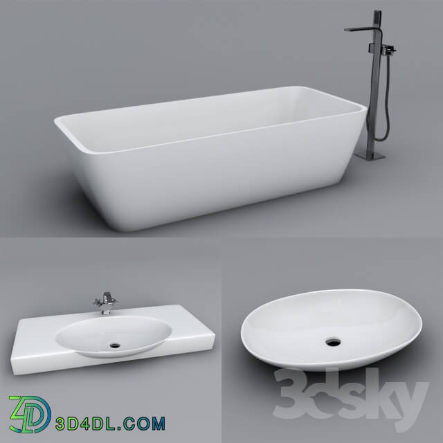 Bathtub - Bath_ washbasin Artceram