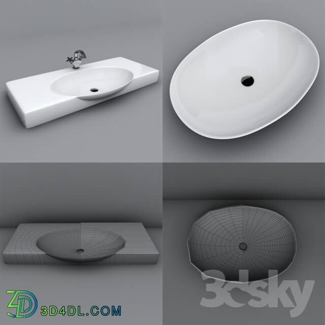 Bathtub - Bath_ washbasin Artceram