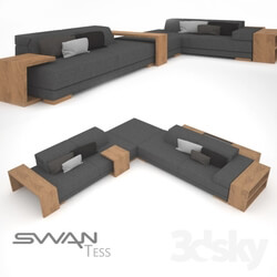 Sofa - Sofa group SWAN Tess 