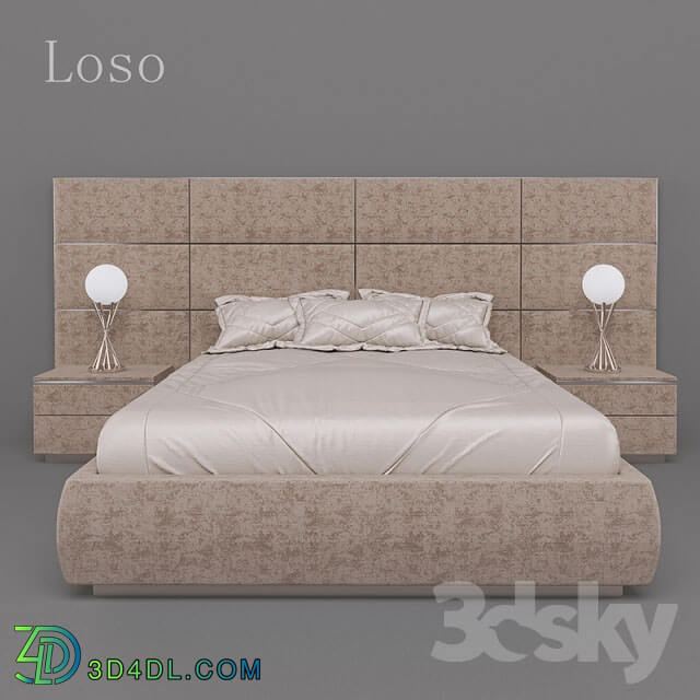 Bed - Loso_Rose-a_Bed