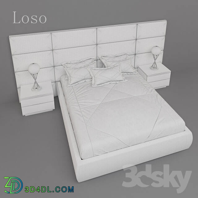 Bed - Loso_Rose-a_Bed