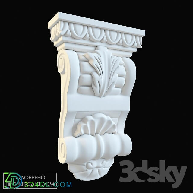 Decorative plaster - Bracket