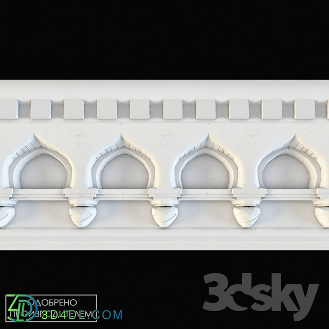 Decorative plaster - Cornice